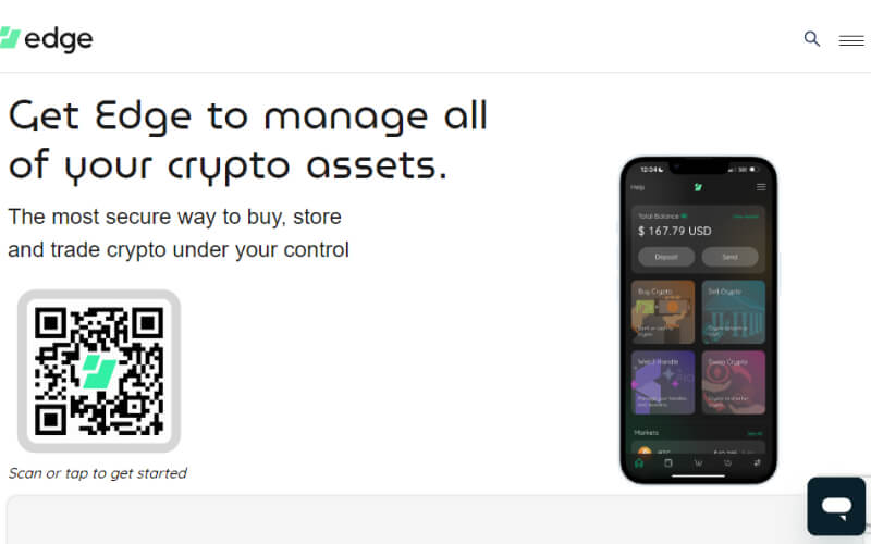 Edge Wallet Hot Crypto Wallet