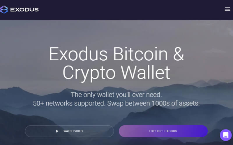 Exodus Wallet Hot Crypto Wallet