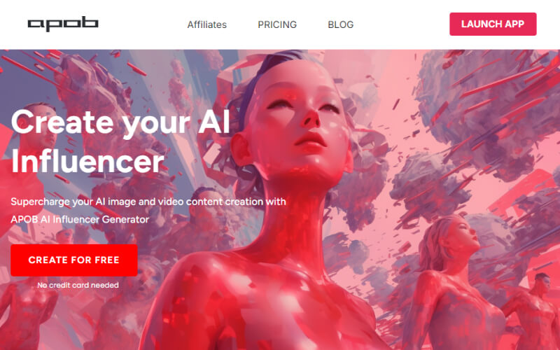 Apob AI Influencer Generator