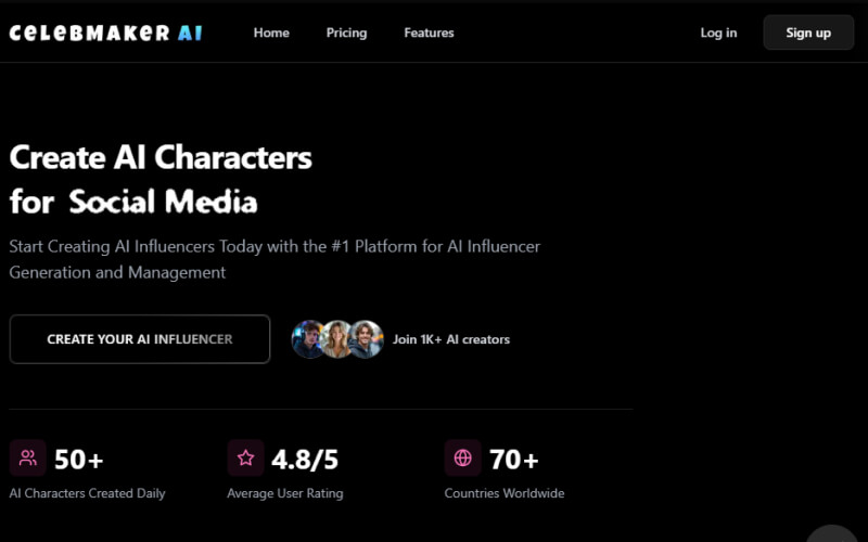 Celebmaker AI Influencer Generator