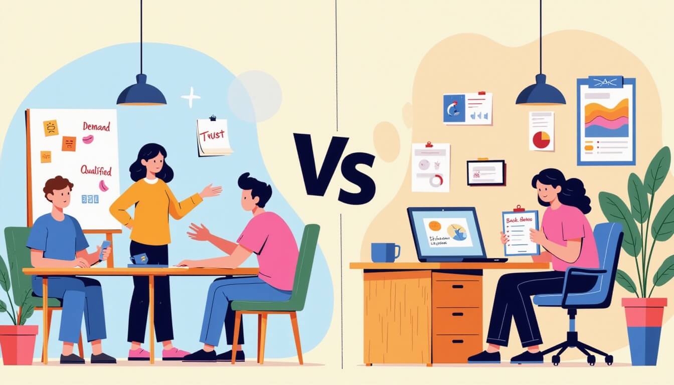 Demand Generation vs Lead Generation